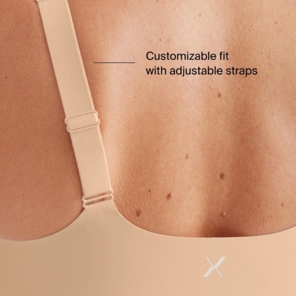 knix Revolution Adjustable Pullover Bra - Navy Blue -Size M+ Fits 34D, 34DD, 34E - Picture 4 of 12